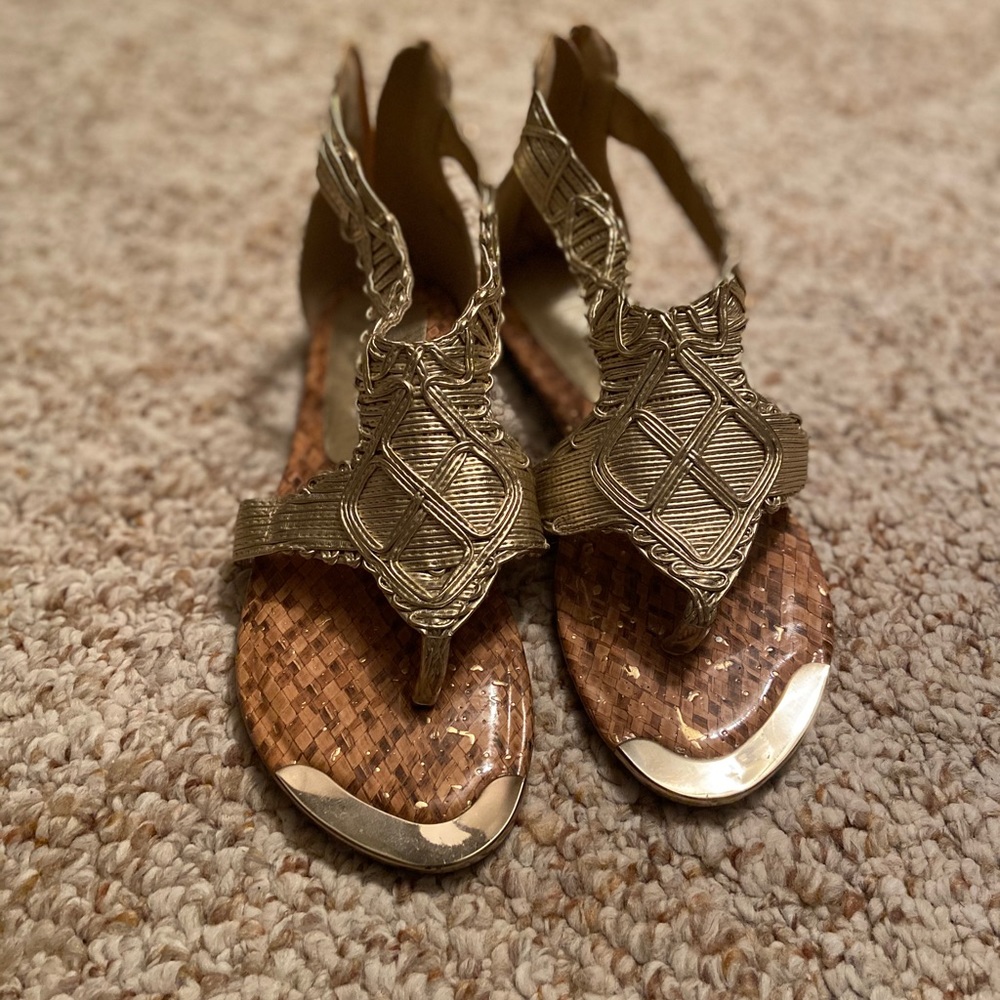 Sandals Model 2 Lips Too With Zippers size 8